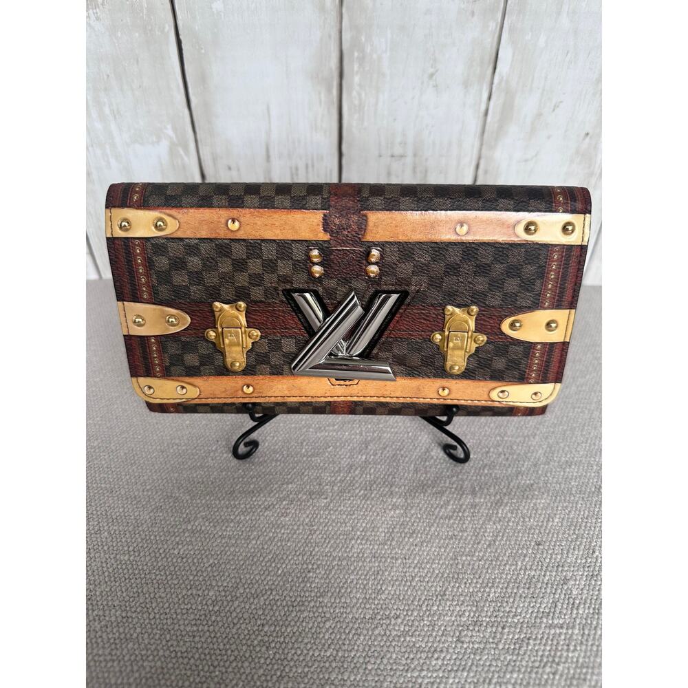 Rare Louis Vuitton Twist Lock Wallet